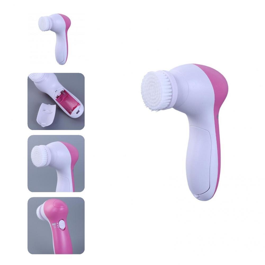 Face Cleaner Machine Solid Gentle Exfoliating Facial Cleansing Brush Spa Long Battery Life Facial Cleansing Brush