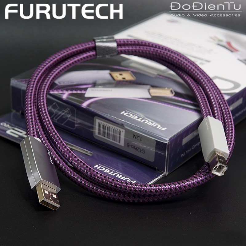 Cavo usb originale furukawa furutech  gt2 pro hifi audio grade tipo ab decoder dac cavo dati di fascia alta / giappone: 1.2m