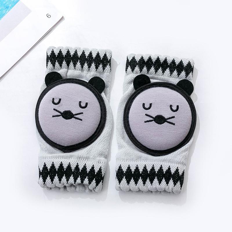 freundlicher Weiche Nicht-Unterhose Ellenbogen Pads Kleinkind Kleinkind Knie Pads Baby kriechen Schutz Sicherheit Knie Pads Gamaschen Mädchen jungen: 08