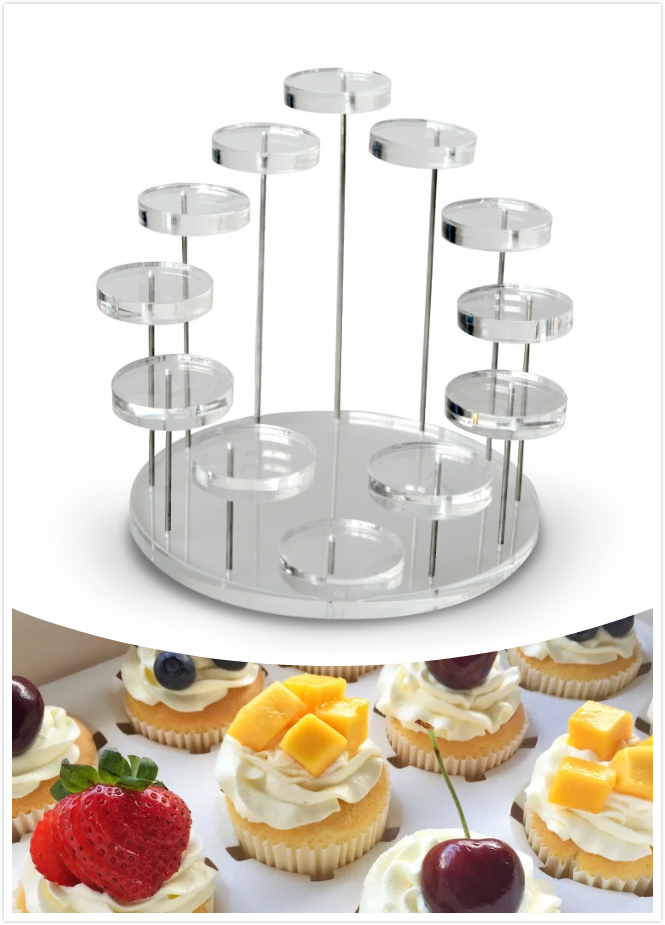 Plateau De Gâteau Présentoirs À Gâteaux Métal Support Serveur Dessert