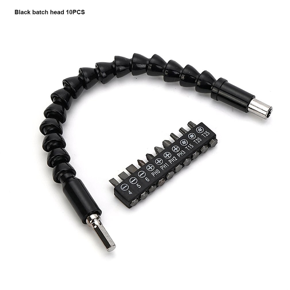 10PCS/SET Lengthened Cardan Soft Shaft Screwdriver... – Grandado