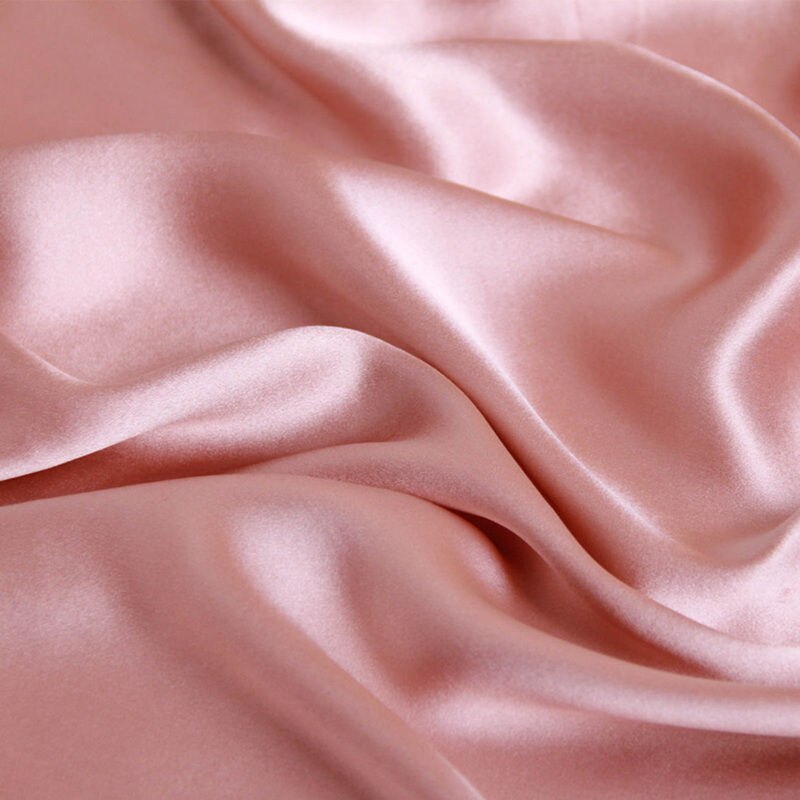 Tissu 100% soie teinté de mûrier, largeur 114cm, 16.5 maman, pour robe de mariage, literie de vêtements DIY,: dark pink