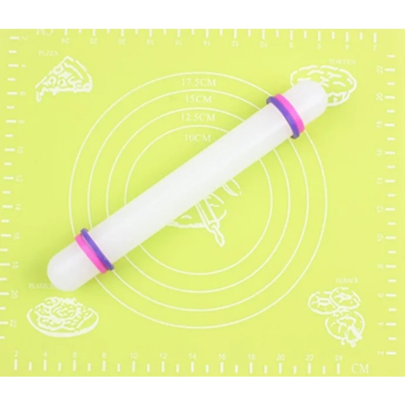 22 CM non-stick Glide fondant deegroller Fondant Cake Deeg Roller Decorating Cake Roller ambachten Bakken Koken Tool