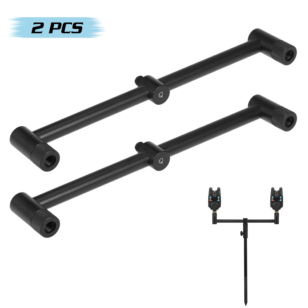 1PCS / 2PCS Carp Fishing Rod Pod Buzz Bar Rest Fishing Rod Holder for 2 Bite Alarms Length 26cm 36cm fishing tackle tool