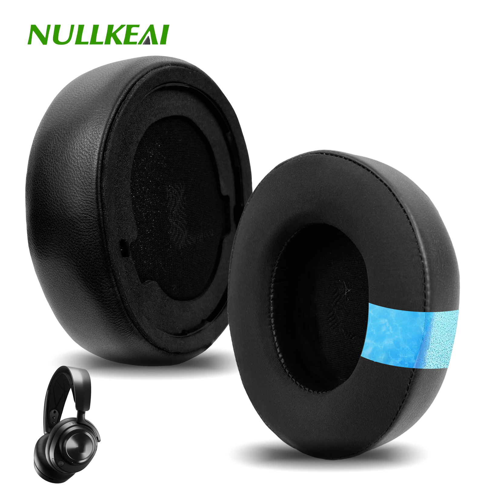 Nullkeai Vervangend Oorkussen Voor Steelseries Arctis Nova Pro Hoofdtelefoon Oorkussentjes Koel Gel Oorkappen Hoofdband