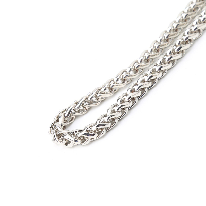 Kvinder taske kæde håndtag gør-det-selv udskiftning håndled clutch pung mønt taske rem metal kæde guld sort sølv tasker tilbehør