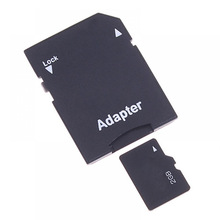 2 stks/pak Micro SD TransFlash TF naar SD SDHC Geheugenkaart Adapter omzetten in Sd-kaart