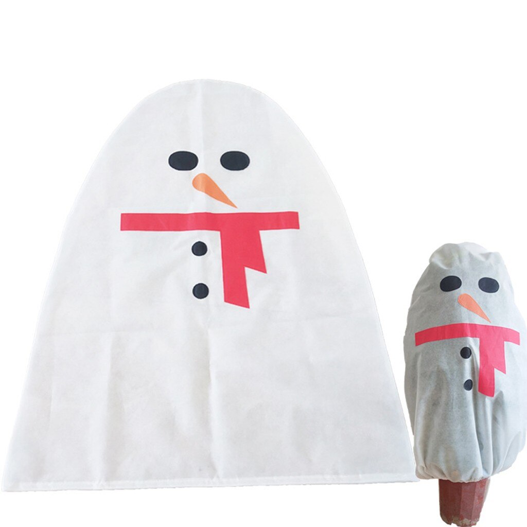 Hiver arbre de noël couverture couverture plante couvre gel Protection pour temps froid maison jardin décorations de noël
