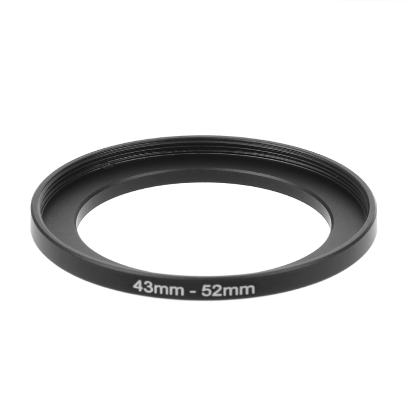 Bagues en métal de 43mm à 52mm, adaptateur d&#39;objectif, filtre, accessoires d&#39;outil de caméra,