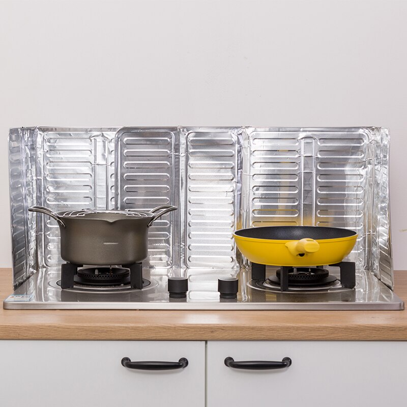Japan Kitchen Cooking Frying Oil Splashing Protection Gas Stove Oil Removal Rust Kitchen Guard Against Stove Oil Splash Plate