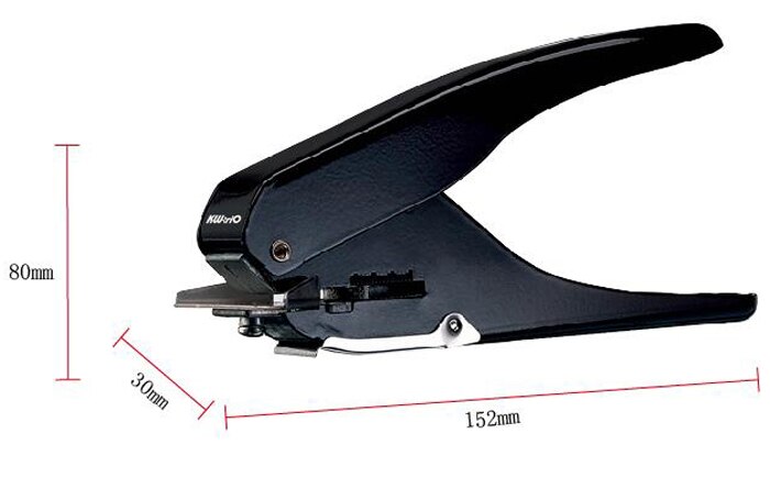 R5 Corner Punch Corner Cutter Hand Held Heavy Duty Steel ID Card Cutting Corners Name Card Round Corner Cutter Punch Embossing