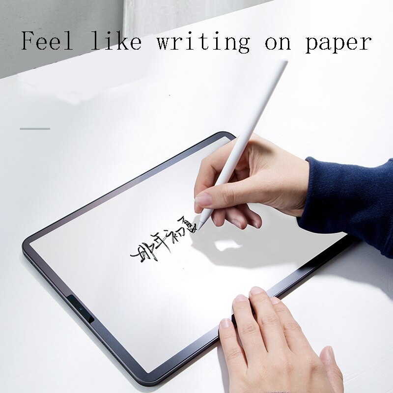 Papir touch film til samsung tab  s3 s4 s5e s6 lite  s7 plus 9.7 10.4 10.5 11 t720 p610 t820 t830 t860 t870 t970 skærmbeskytter