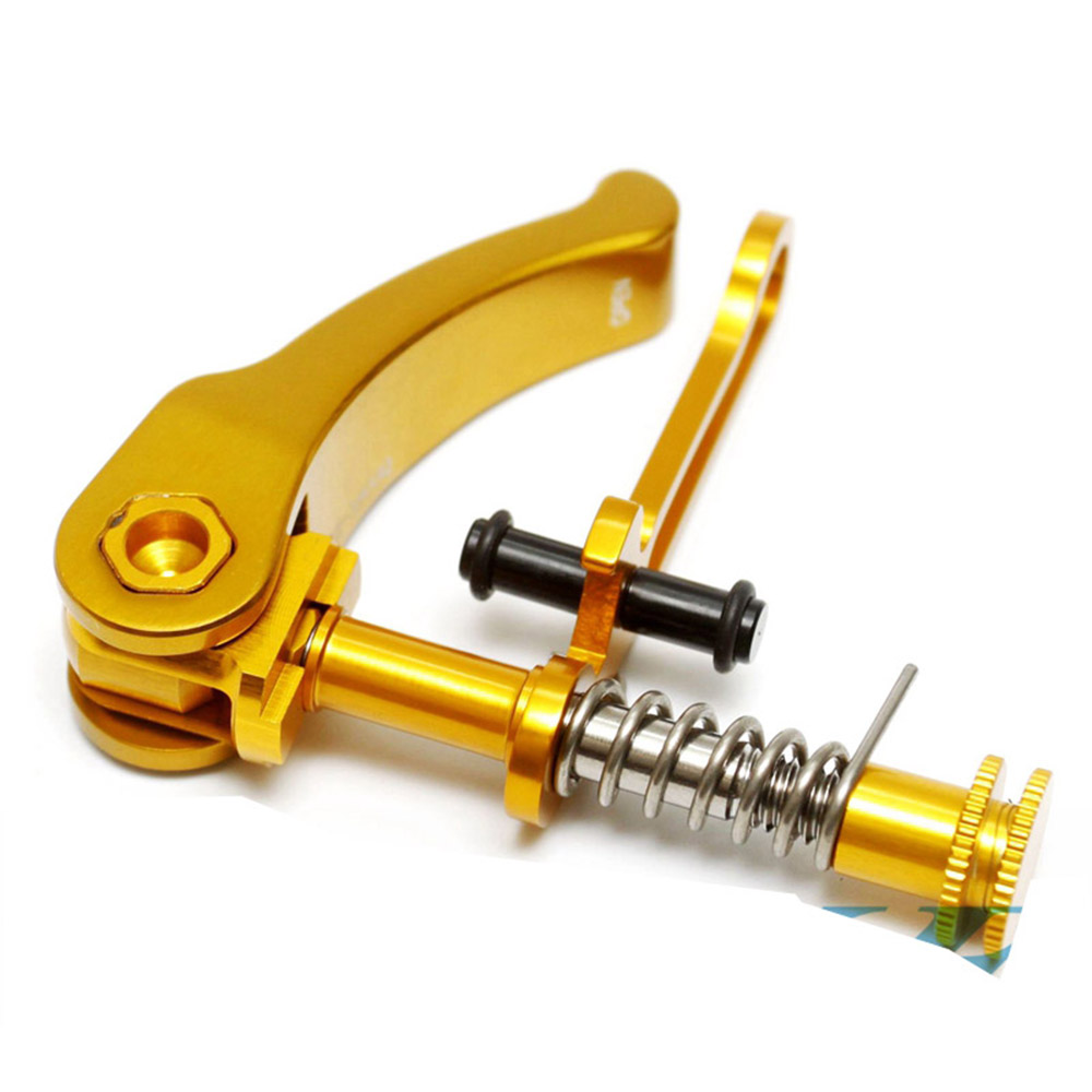 Ultraleve 38.5g braçadeira de selim da bicicleta para brompton folding seat post liberação rápida braçadeira titânio eixo parte acessório