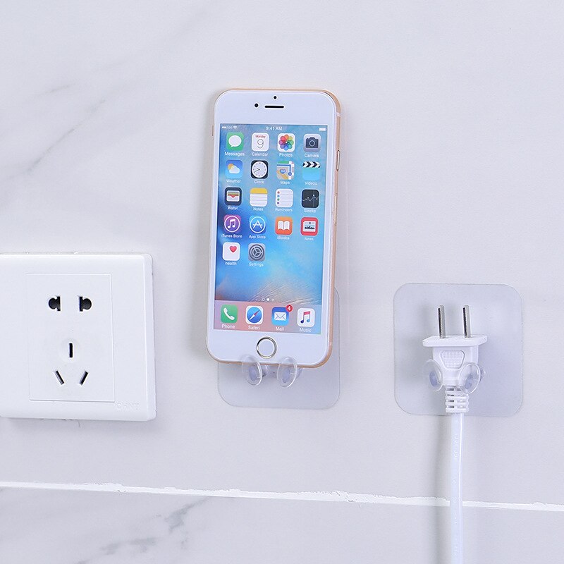 Herramientas de cocina gancho de almacenamiento de pared enchufe soporte pared adhesivo ganchos gancho de enchufe para cocina Gadgets accesorios de baño