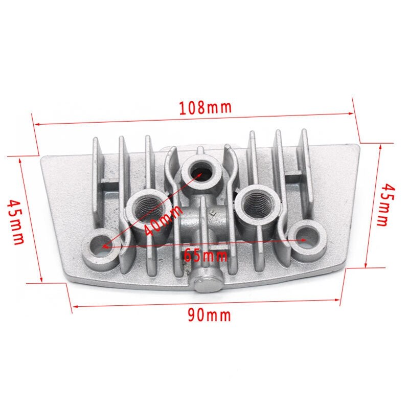 Radiateur d'huile moteur moto pour Loncin Zongshen Lifan Shineray Yinxiang Kayo Bosuer Xmoto 50CC 70CC 90CC 110CC
