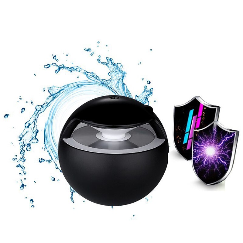 Humidificateur Elf de nuit de 450ml | Mini vaporisateur USB ultrasonique, purificateur à degrés, diffuseur d'huile essentielle d'aromathérapie, désodorisant de voiture