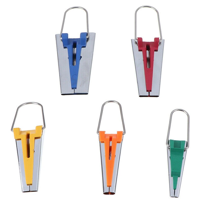 Set Van 4/5 Stof Bias Tape Maker Binding Tool Quilten Naaien 6/9/12/18/25mm AUG889