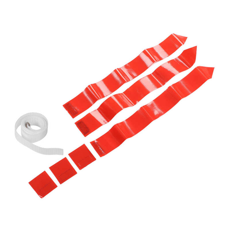 Football Belt Flag Red Soccer Belt Tag for Recreational Activities for Children
