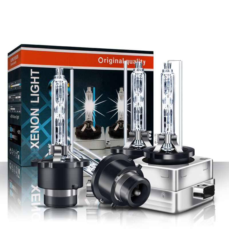 Bombillas HID de xenón para faros delanteros, D1S, D2S, D3S, D4S, 4300K, 5000K, 6000K, 8000K, CBI, D1R, D2R, D3R, D4R, 2 uds.