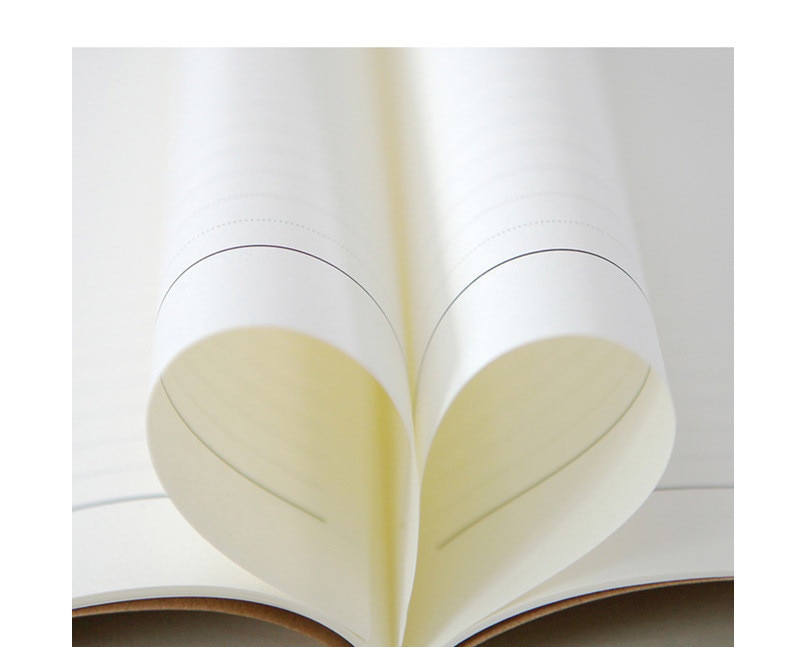 Simple Notebook Student Workbook Cowhide Cover Book School Office Notepad Homework Book Reading Note books Exercise Book