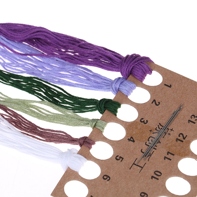 Madeliefjes borduurwerk handwerk naaldwerk kruissteek kit katoen schilderij diy