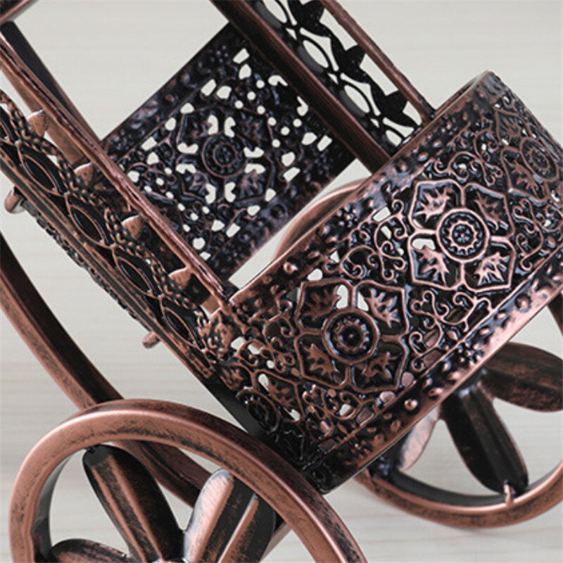 Europese Creatieve Metalen Fiets Vorm Wijn Fles Houder Ijzer Driewieler Wijnrek Dispenser Kitchen Bar Gereedschap Wijn Kast Plank