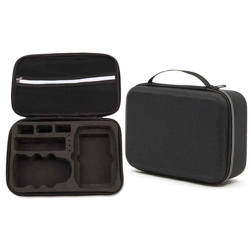 Per DJI Mavic Mini 2 Drone custodia per il trasporto custodia rigida custodia per fotocamera Drone e Smart Controller Box batterie accessori per custodie: Black