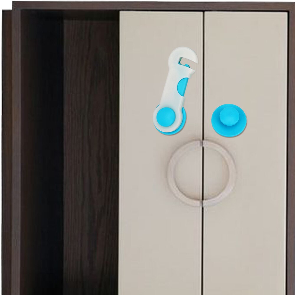 5 pièces/ensemble bébé sécurité serrure armoire serrure pour enfant enfants soins de sécurité tiroir loquets Protection infantile 3 couleurs