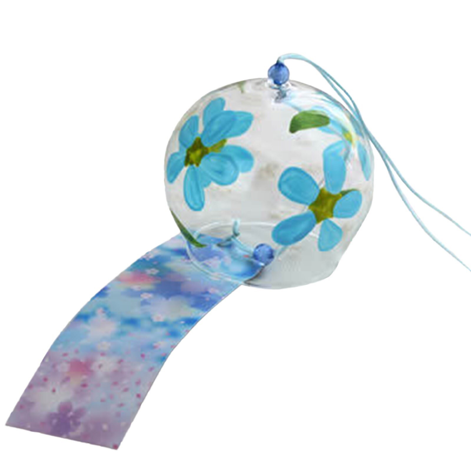 Japanese Style Wind Chimes Painted Hanging Pendant Room Balcony Decor Garden Decoration Outdoor Wind Spinner windspiel: D-1PCS