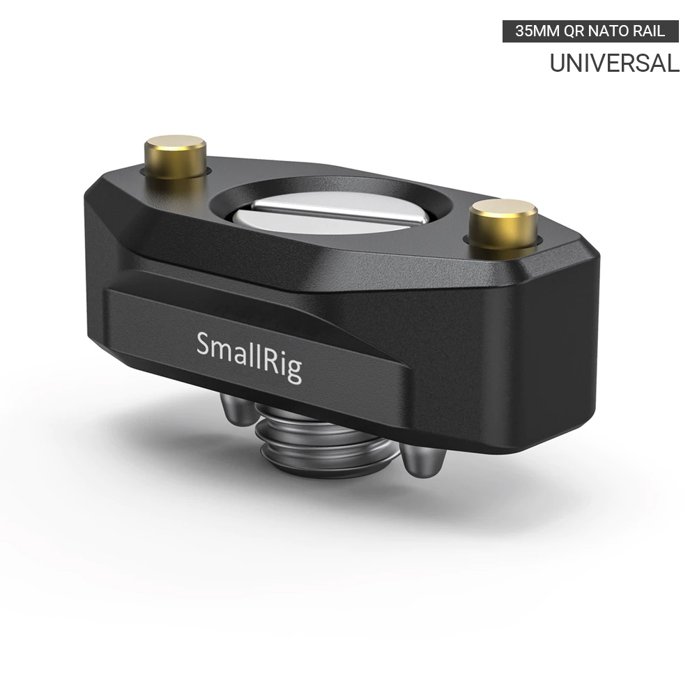 SmallRig lustrzanka cyfrowa szybkozłączka szyna nato ze śrubą ustalającą ARRI kołki zabezpieczające 35mm robić uchwytu nato uchwyt EVF 2501