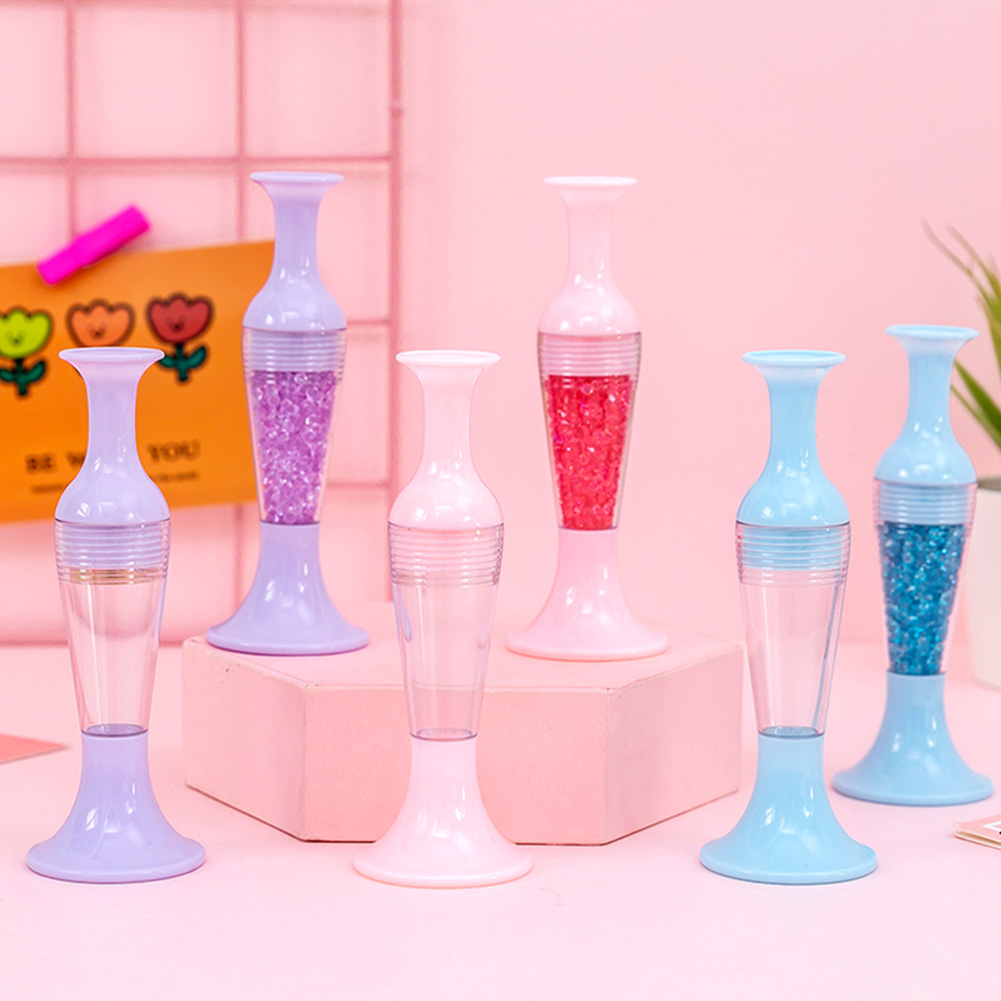 5D Diamond Painting Point Drill Pen DIY Crafts Flower Pot Shape Point Drill Pen Cross Stitch Embroidery Sewing Accessories