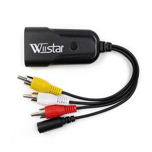 Wiistar HDMI NAAR AV Adapter HD Video Converter HDMI naar Male RCA AV/CVSB L/R video 1080 P HDMI2AV Ondersteuning NTSC PAL