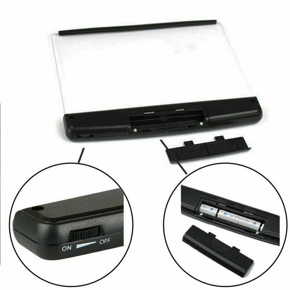 Led Night Book Reader Reading Book Light LED Panel Night Wireless People Thinking Mind Flat Plate Panel Eyes Book Lamp