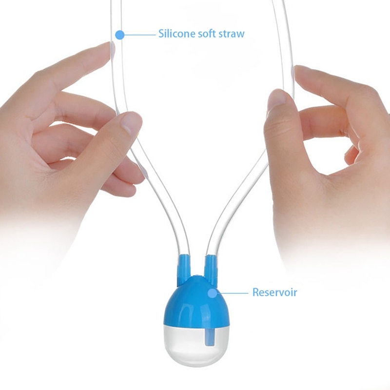 Baby Newborn Boy Girl Nose Cleaner Infant Vacuum Suction Nasal Mucus Runny Aspirator Safety fm