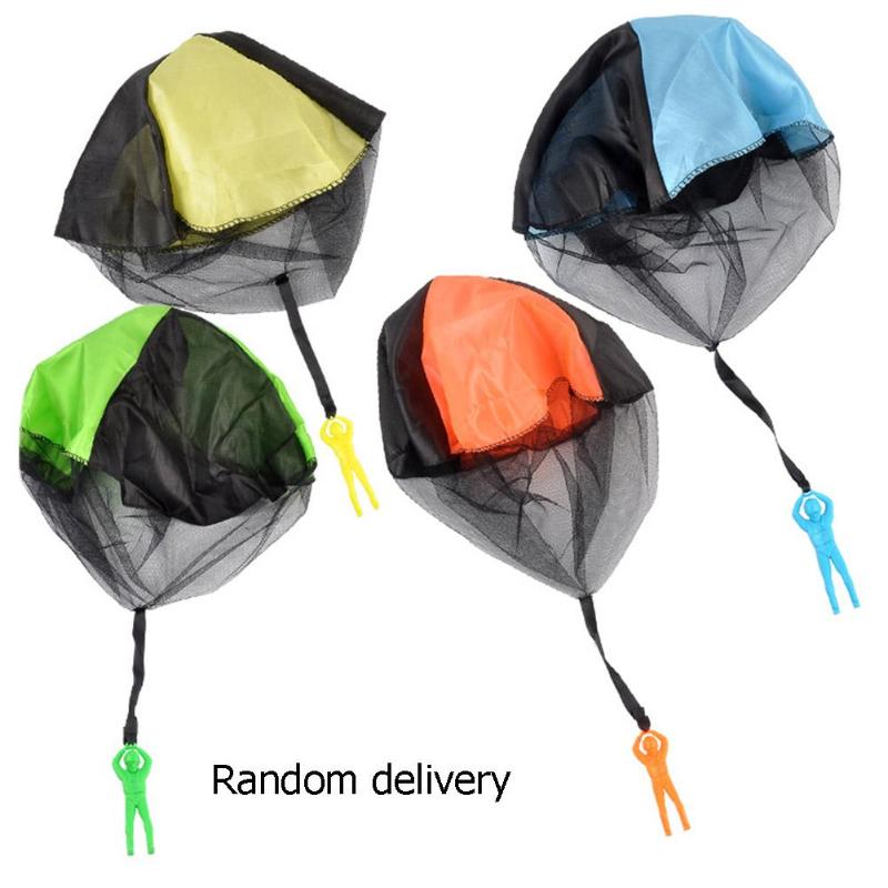 Hand Gooien Parachute Speelgoed kids Mini Licht Spelen Kinderen Educatief Speelgoed Kids Soldaat Outdoor Games Sport Speelgoed Jongen Grappige