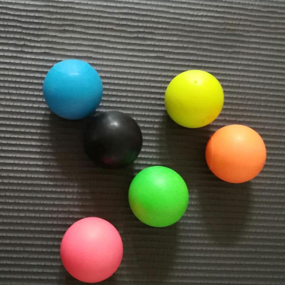 Bola de masaje TPE, pelota de Yoga para relajación muscular, Bola de ejercicio, pelota para la Fascia, masaje deportivo para aliviar el dolor, acupresión O8L8