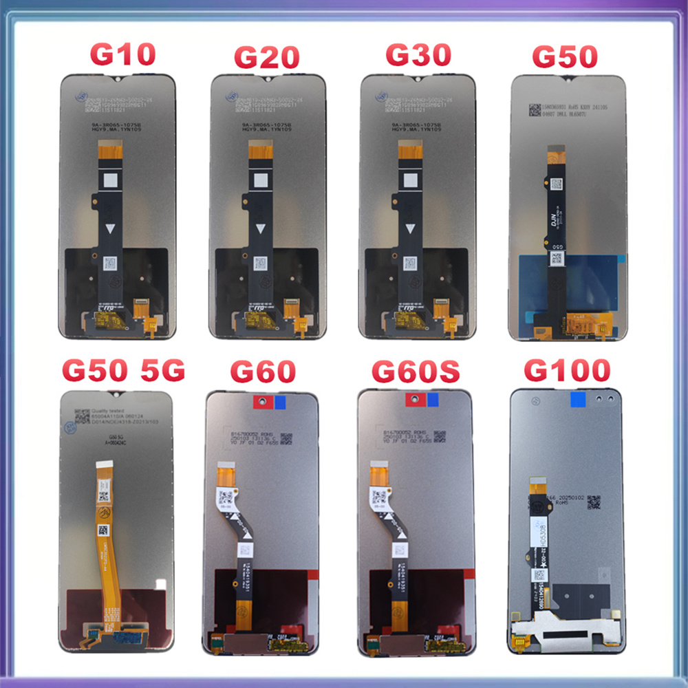 Wyświetlacz robić serii Moto G robić Motorola Moto G10 G20 G30 G50 4G 5G G60 G60S G100 Wyświetlacz LCD Ekran dotykowy Digitizer z ramką