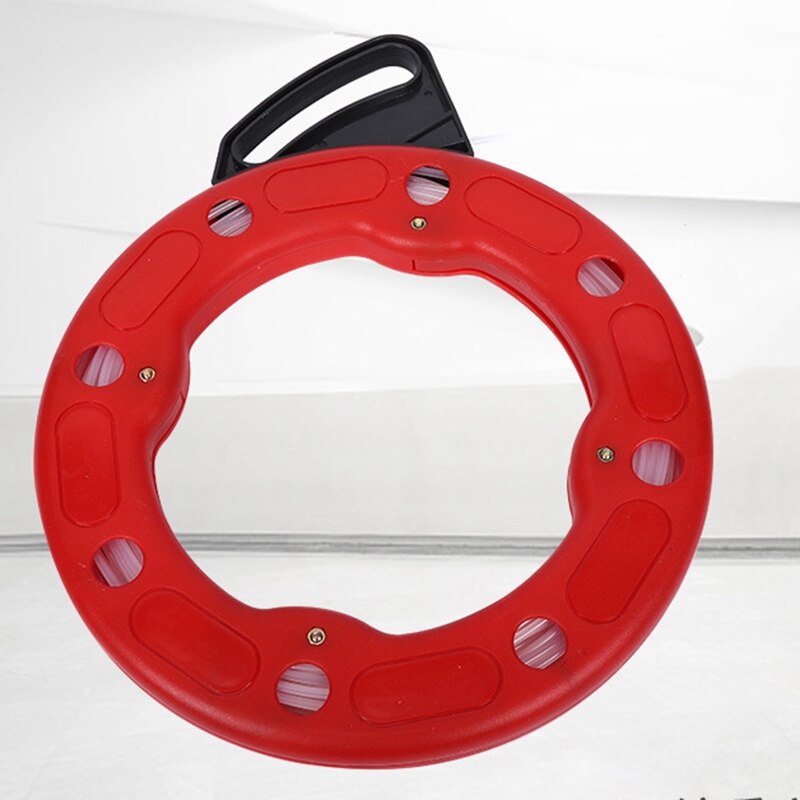 Fish Tape Reel Puller Flexible Nylon Conduit Conduit Ducting Rodder Pulling Wire Cable