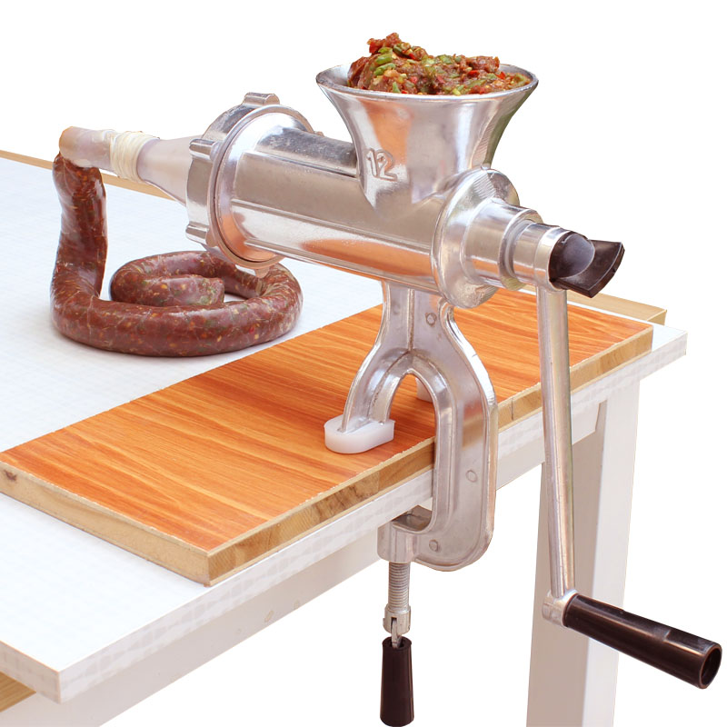 Manuelle Fleischwolf Wurst Hersteller Edelstahl Wurst Gefüllte Pasta Hersteller Fleisch Gemüse Fleischwolf Für Hause
