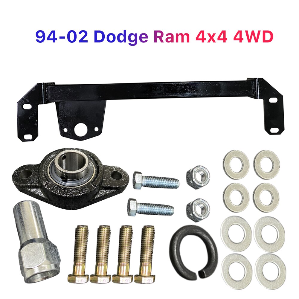 Steering Gear Box Stabilizer Bar for 94-02 Dodge Ram Pickup Trucks 4x4 4WD: Default Title