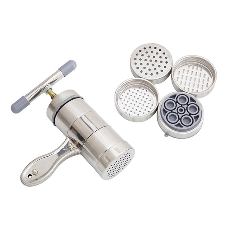 Fabricante de macarrão manual que faz espaguete utensílios de cozinha macarrão manual imprensa máquina macarrão manivela cortador frutas juicer panelas