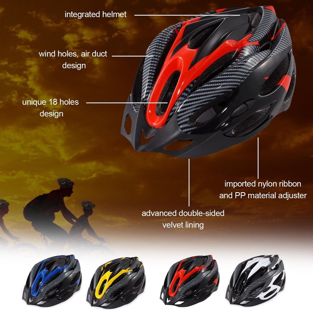 Cycling Helmet Bicycle Helmet Mountain Road Bike Helmets With Impact-absorbing Foam Top