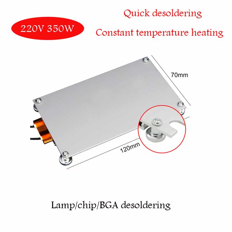 Led lamp kraal desolderen station Voorverwarmen plaat voor verwarming plaat LCD lamp strip desolderen BGA chip reparatie thermostaat warmte: 350W