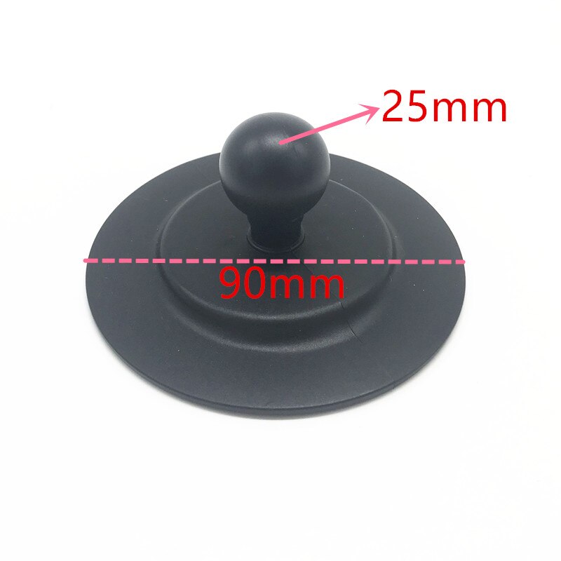 1 ''inch Bal w/3.5" Flex Adhesive Stok Dashboard Mount Base zuignap voor ram mounts voor gopro, camera, gps, en meer