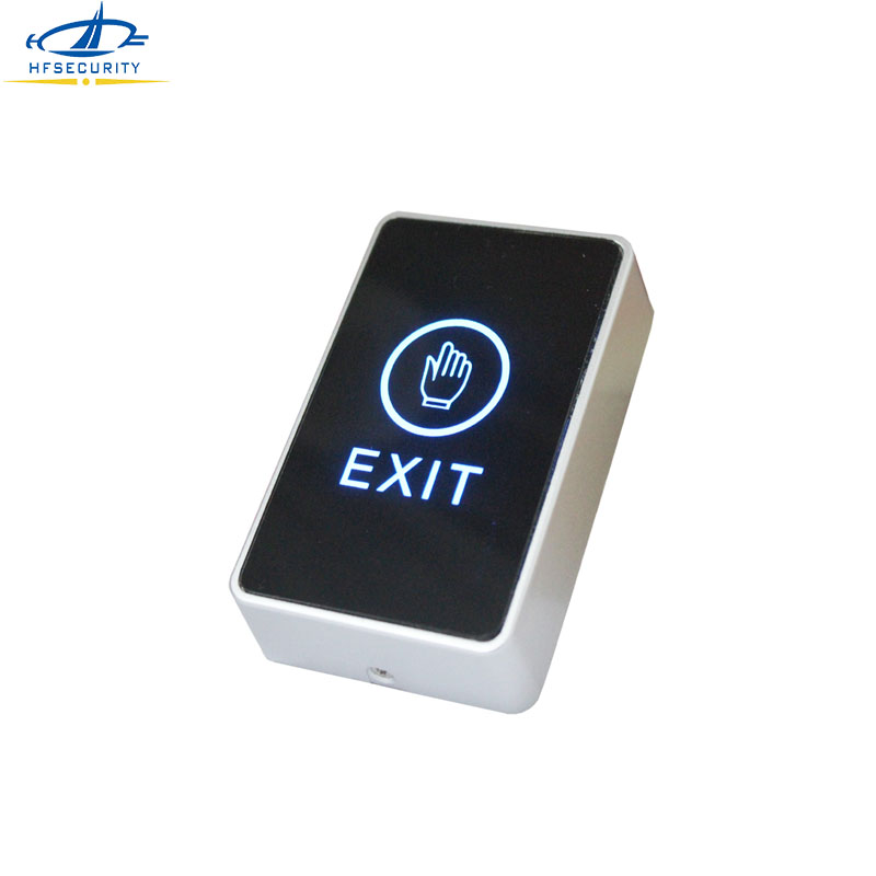 HFSECURITY Touch Door Release Door Switch Access Control System Infrared Detection Smart Access Out NO NC EXIT Button