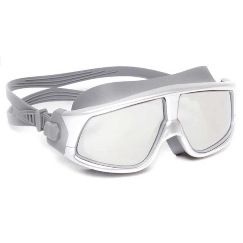Sport Diving Glasses Swimming Big Frame Goggles Waterproof Soft Silicone Eyewear: 10