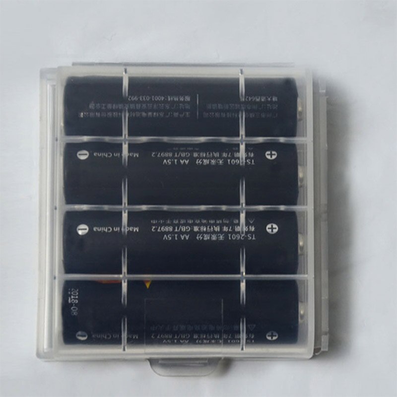 10Pcs/20Pcs Plastic Case Houder Draagbare Batterij Opbergdoos Cover Voor 4x Aa Aaa Batterij Box Container bag Case Organizer