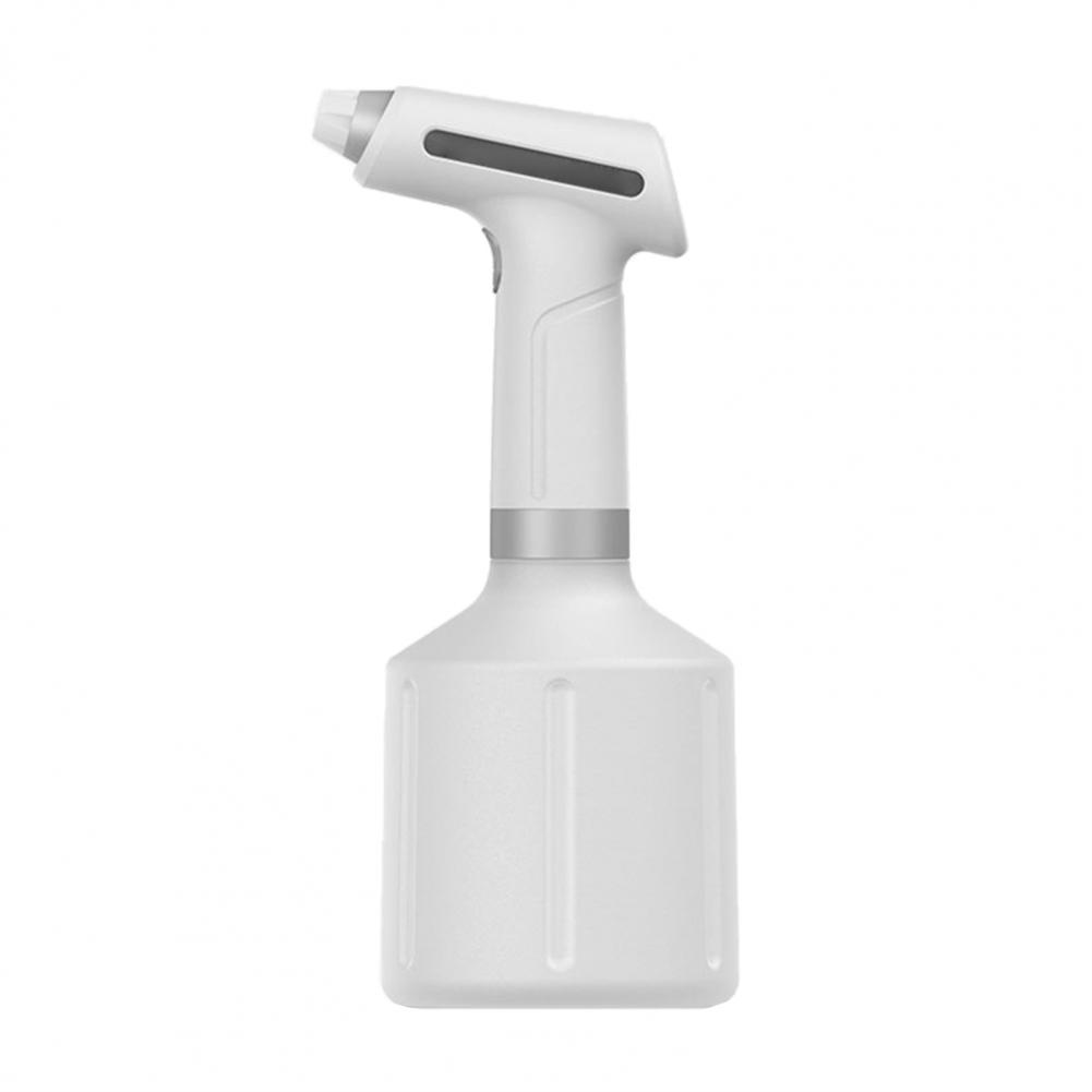 Spray de riego para plantas, útil, multiusos, resistente, USB, automático, recargable, eléctrico: White