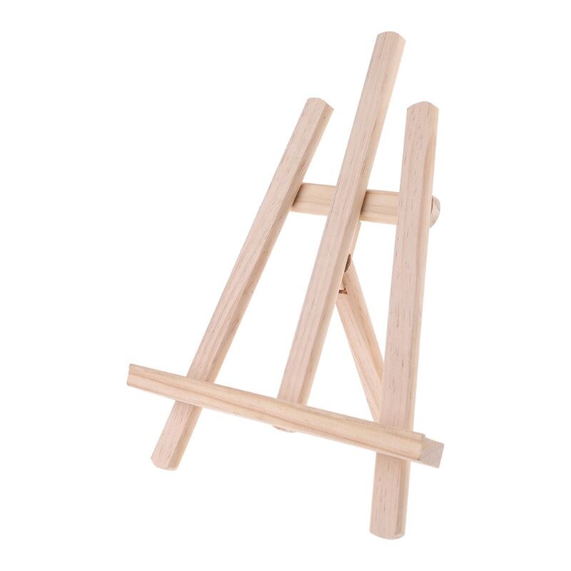 Wood Table Easel Tablets Stand Easel Painting Craft Wood Stand For Decoration K92C