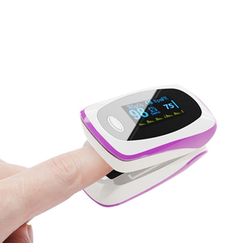 Tragbare Fingerspitze-oximeter LED-anzeige Blut Sauerstoff Puls Herz Bewertung Sättigung Meter Clip Typ Spo2 Sensor Monitor